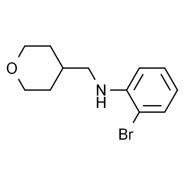 2H-Pyran-4-methanamine, N-(2-bromophenyl)tetrahydro-