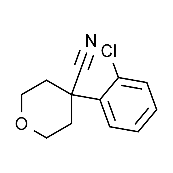 4-(2-chlorophenyl)tetrahydro-2H-pyran-4-carbonitrile