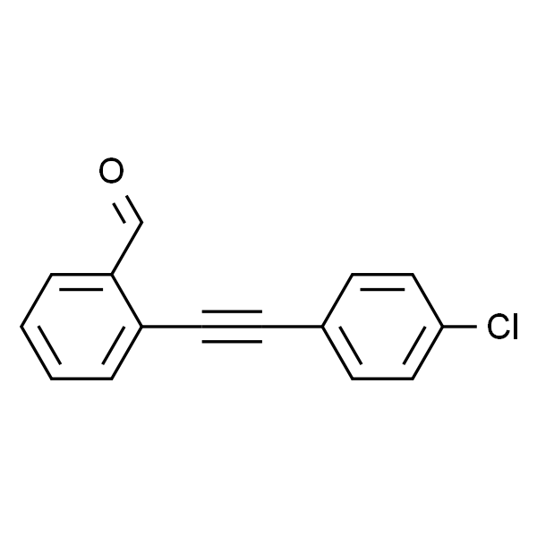 2-((4-Chlorophenyl)ethynyl)benzaldehyde