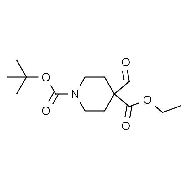 1-tert-Butyl 4-ethyl 4-formylpiperidine-1,4-dicarboxylate