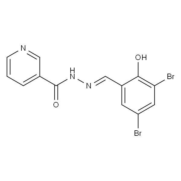 (E)-N'-(3,5-Dibromo-2-hydroxybenzylidene)nicotinohydrazide