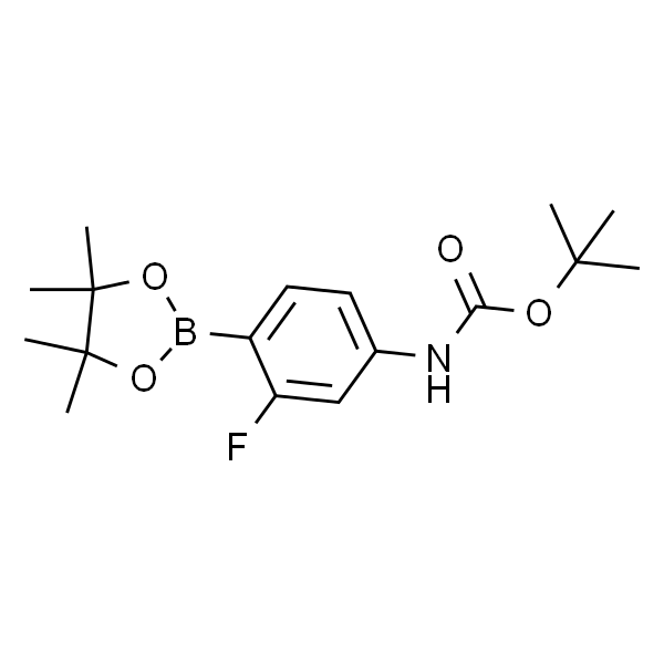 tert-Butyl (3-fluoro-4-(4,4,5,5-tetramethyl-1,3,2-dioxaborolan-2-yl)phenyl)carbamate