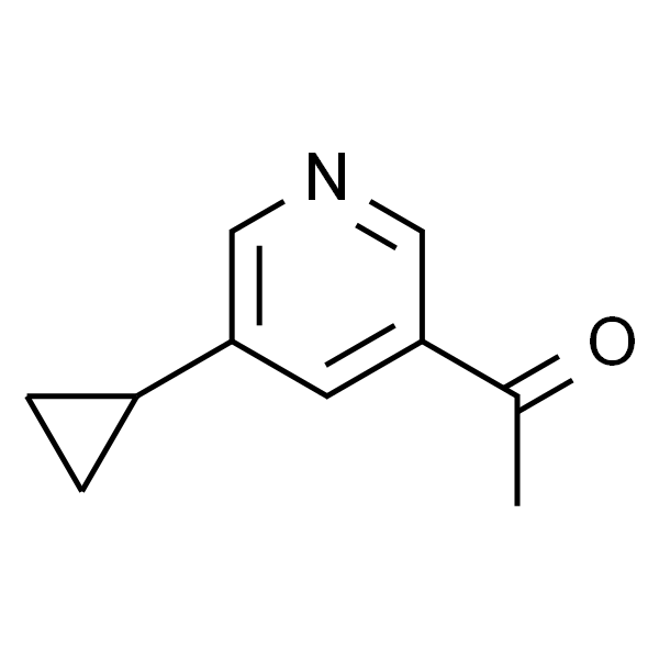 1-(5-Cyclopropylpyridin-3-yl)ethanone
