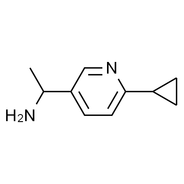 1-(6-Cyclopropylpyridin-3-yl)ethanamine