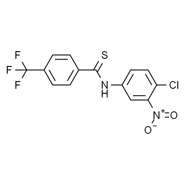 N-(4-Chloro-3-nitrophenyl)-4-(trifluoromethyl)benzothioamide