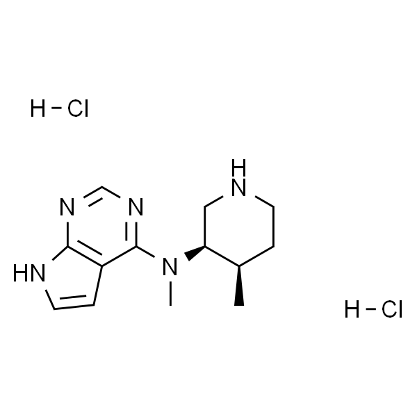 N-Methyl-N-((3R,4R)-4-methylpiperidin-3-yl)-7H-pyrrolo[2,3-d]pyrimidin-4-amine hydrochloride
