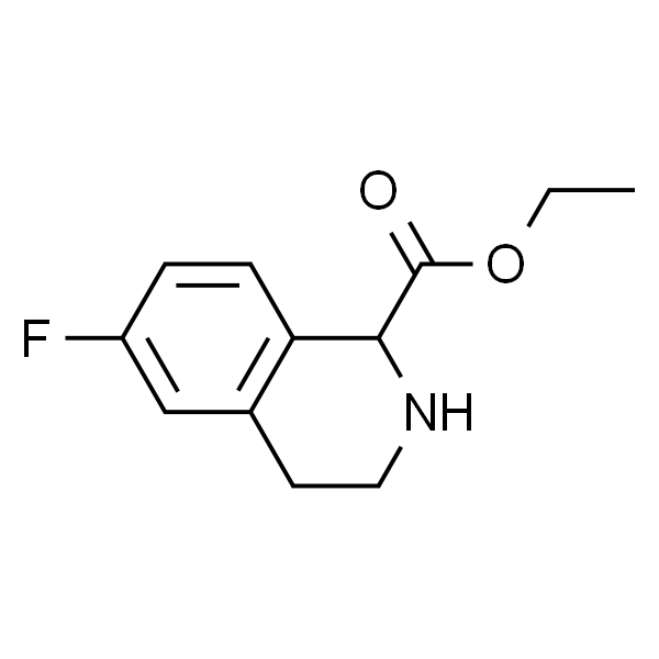 6-FLUORO-1,2,3,4-TETRAHYDRO-ISOQUINOLINE-1-CARBOXYLIC ACID ETHYL ESTER