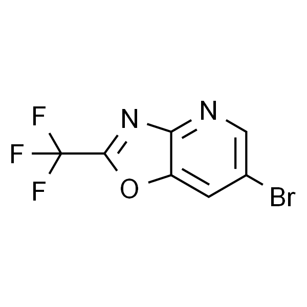 6-bromo-2-(trifluoromethyl)-[1,3]oxazolo[4,5-b]pyridine