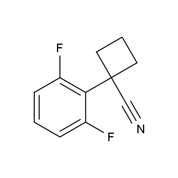 1-(2，6-fluorophenyl)cyclobutane-1-carbonitrile