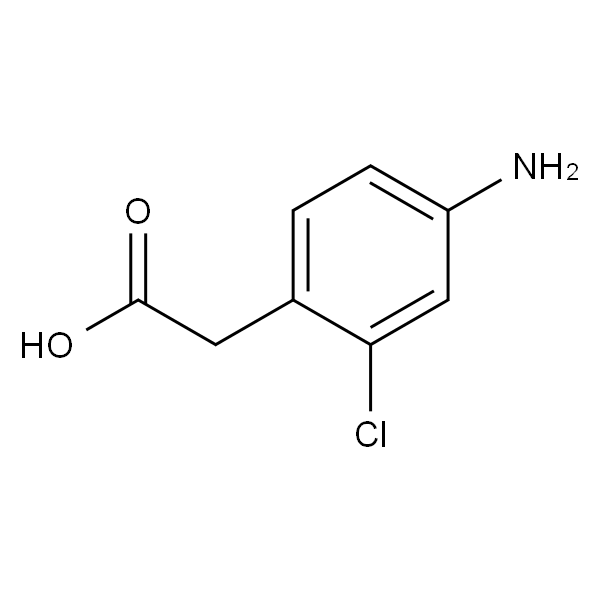 2-(4-Amino-2-chlorophenyl)acetic acid