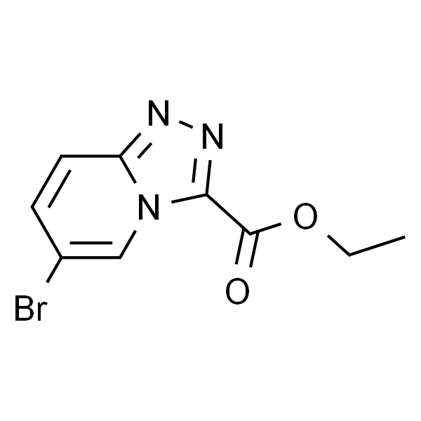 Ethyl 6-bromo-[1，2，4]triazolo[4，3-a]pyridine-3-carboxylate