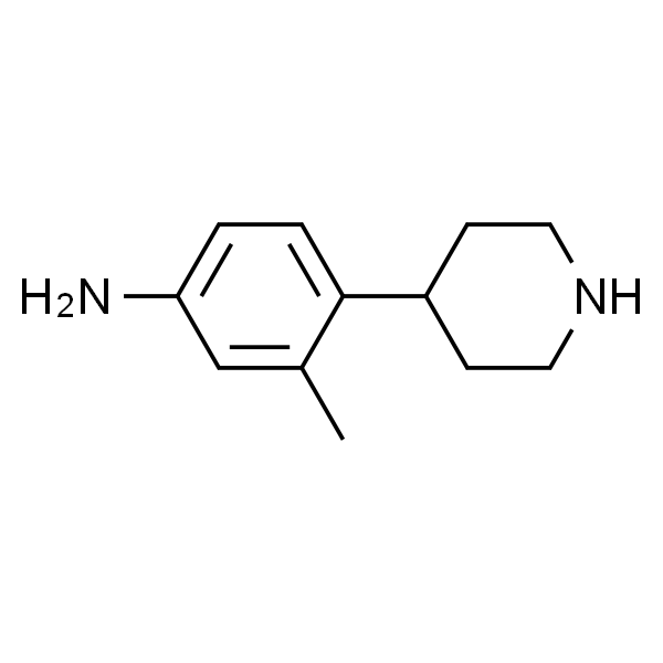 Benzenamine, 3-methyl-4-(4-piperidinyl)-