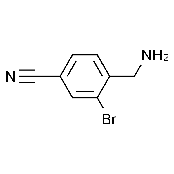 4-(Aminomethyl)-3-bromobenzonitrile