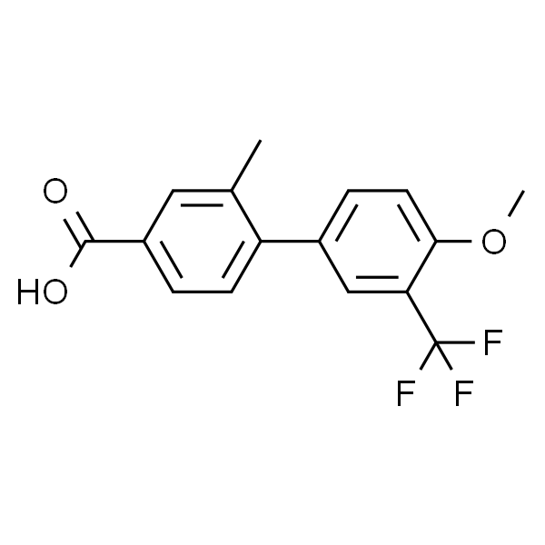 4'-Methoxy-2-Methyl-3'-(trifluoroMethyl)-[1,1'-biphenyl]-4-carboxylic acid