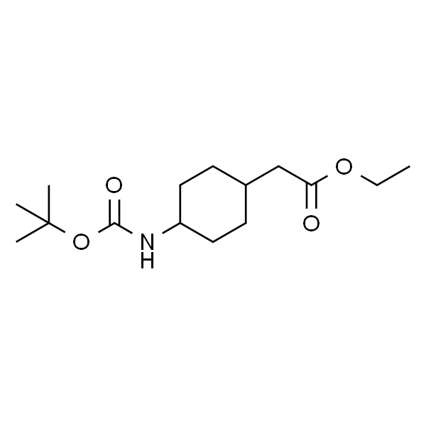 Ethyl 2-[4-(Boc-amino)cyclohexyl]acetate