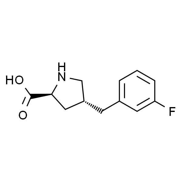 (2S,4R)-4-(3-fluorobenzyl)pyrrolidine-2-carboxylic acid