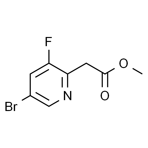 Methyl2-(5-bromo-3-fluoropyridin-2-yl)acetate