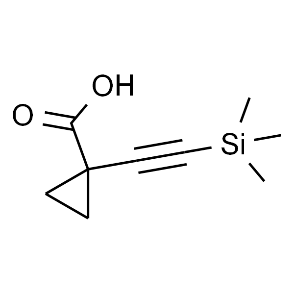 Cyclopropanecarboxylic acid, 1-[2-(trimethylsilyl)ethynyl]-