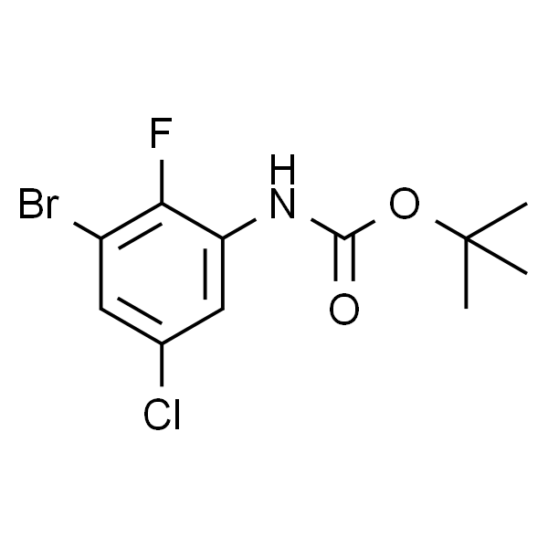CarbaMic acid, N-(3-broMo-5-chloro-2-fluorophenyl)-, 1,1-diMethylethyl ester