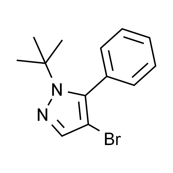 4-broMo-1-tert-butyl-5-phenyl-1H-pyrazole