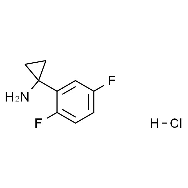 1-(2，5-difluorophenyl)cyclopropan-1-amine hydrochloride