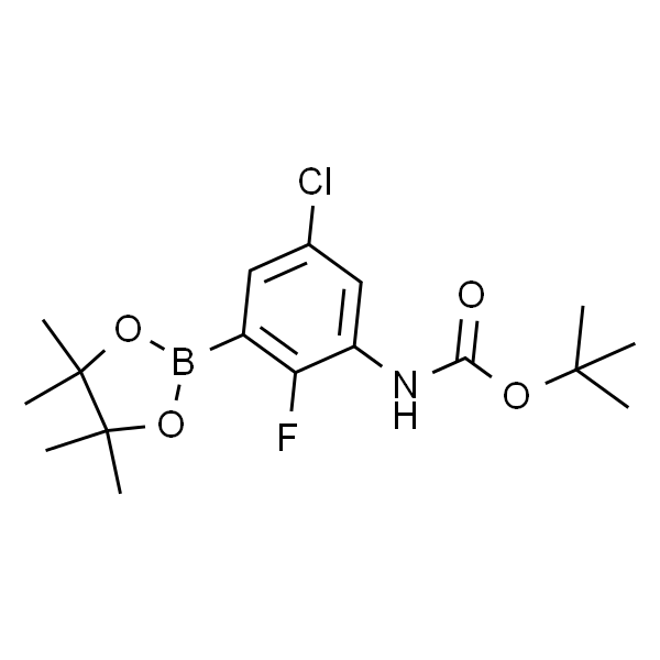CarbaMic acid, N-[5-chloro-2-fluoro-3-(4,4,5,5-tetraMethyl-1,3,2-dioxaborolan-2-yl)phenyl]-, 1,1-diMethylethyl ester