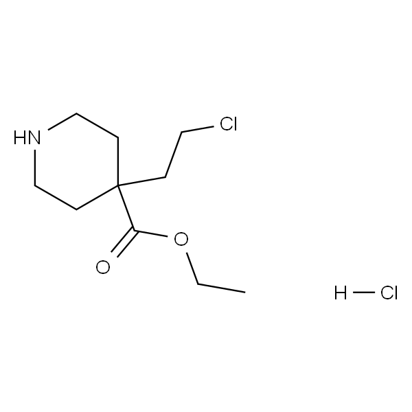 Ethyl 4-(2-Chloroethyl)piperidine-4-carboxylate Hydrochloride