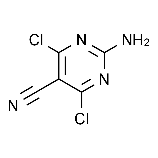2-Amino-4,6-dichloropyrimidine-5-carbonitrile