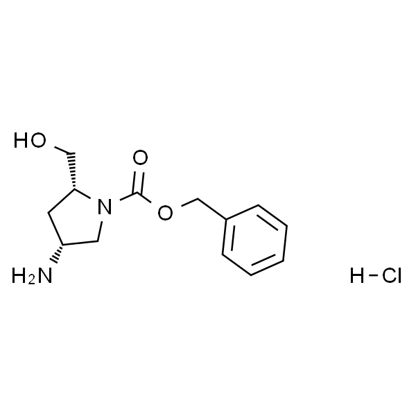 (2R,4R)-Benzyl 4-amino-2-(hydroxymethyl)pyrrolidine-1-carboxylate hydrochloride