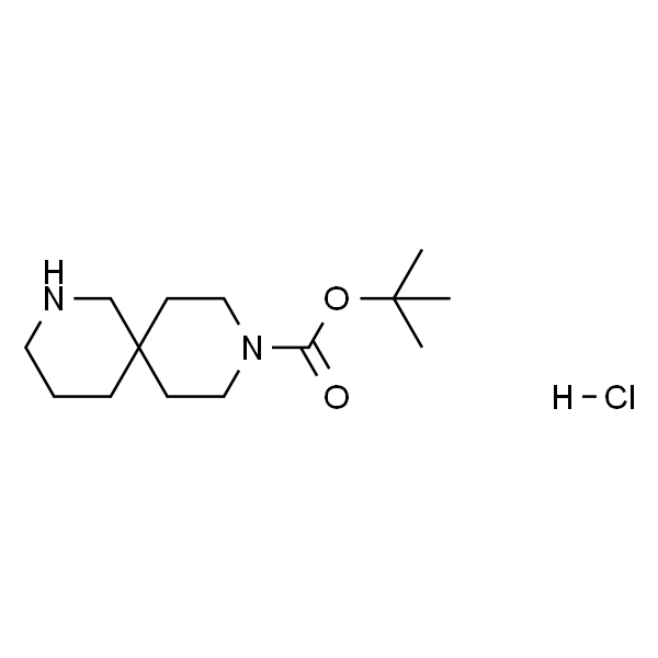 tert-Butyl 2,9-diazaspiro[5.5]undecane-9-carboxylate hydrochloride