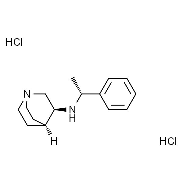 [R-(R*,S*)]-(-)-N-(1-PHENYLETHYL)-1-AZABICYCLO[2.2.2]OCTAN-3-AMINE DIHYDROCHLORIDE