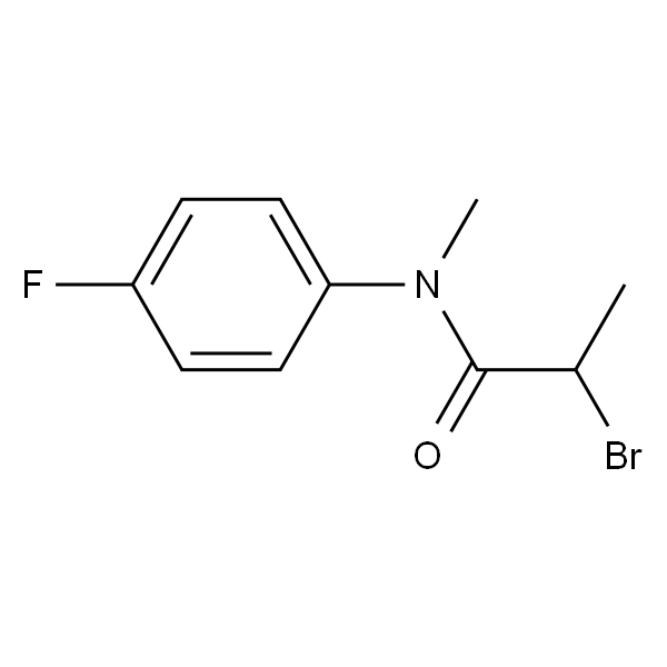 2-Bromo-N-(4-fluorophenyl)-N-methylpropanamide