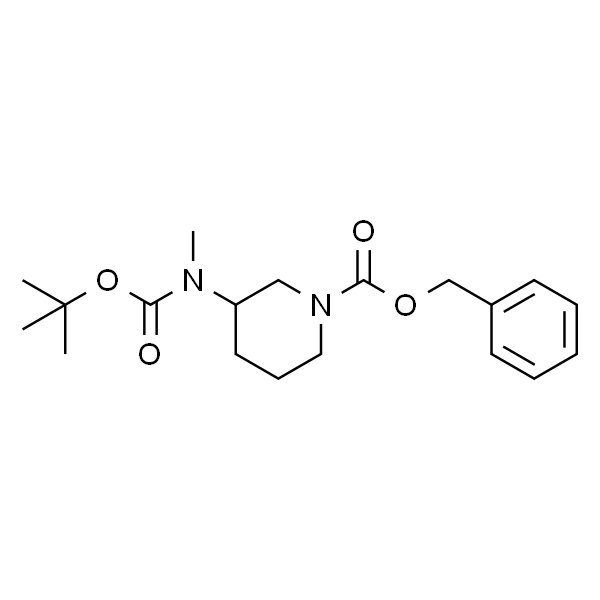 Benzyl 3-((tert-butoxycarbonyl)(methyl)amino)piperidine-1-carboxylate