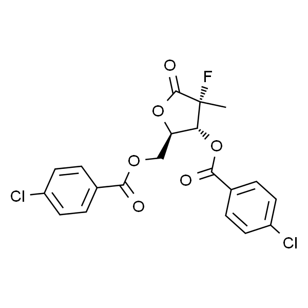 ((2R,3R,4R)-3-((4-Chlorobenzoyl)oxy)-4-fluoro-4-methyl-5-oxotetrahydrofuran-2-yl)methyl 4-chlorobenzoate