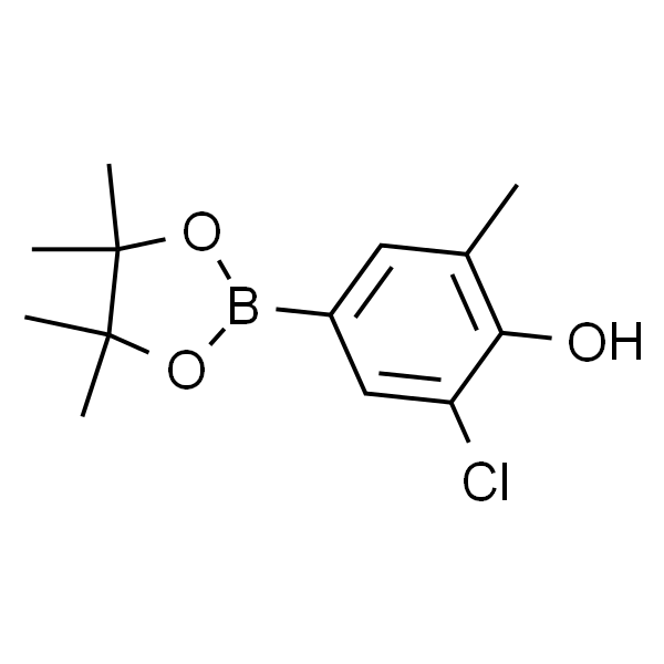 2-Chloro-6-methyl-4-(4,4,5,5-tetramethyl-1,3,2-dioxaborolan-2-yl)phenol