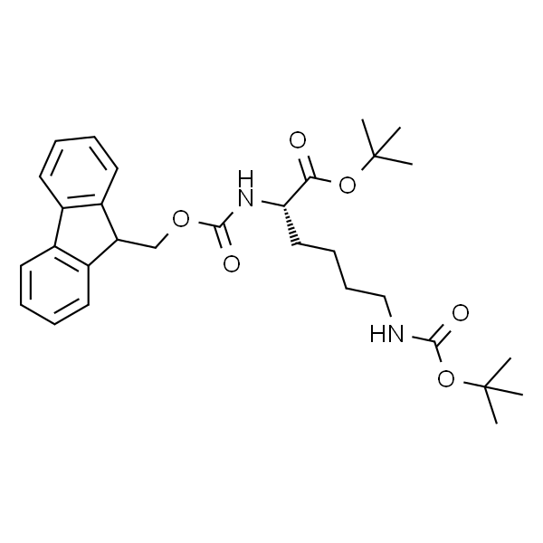 (S)-tert-Butyl 2-((((9H-fluoren-9-yl)methoxy)carbonyl)amino)-6-((tert-butoxycarbonyl)amino)hexanoate