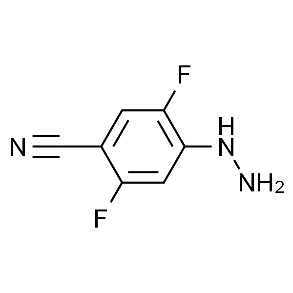 2,5-Difluoro-4-hydrazinylbenzonitrile