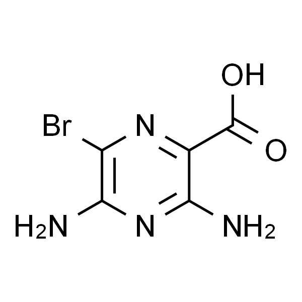 3,5-Diamino-6-bromo-pyrazine-2-carboxylic acid