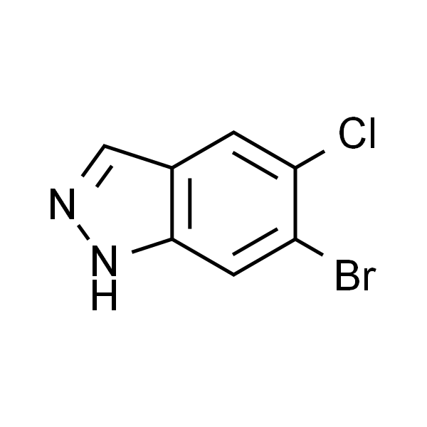 1H-Indazole, 6-broMo-5-chloro-