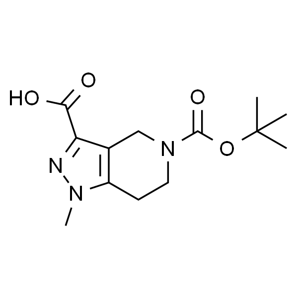 5-(tert-Butoxycarbonyl)-1-methyl-4,5,6,7-tetrahy-dro-1H-pyrazolo[4,3-c]pyridine-3-carboxylic acid