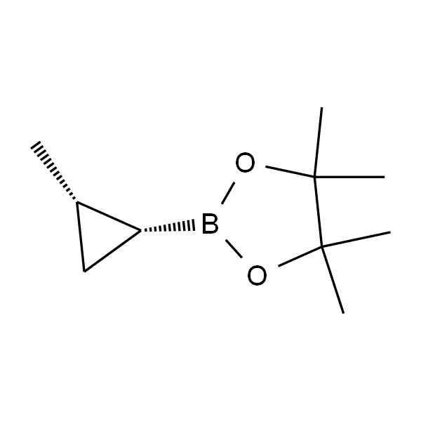 1,3,2-Dioxaborolane, 4,4,5,5-tetramethyl-2-[(1R,2S)-2-methylcyclopropyl]-, rel-