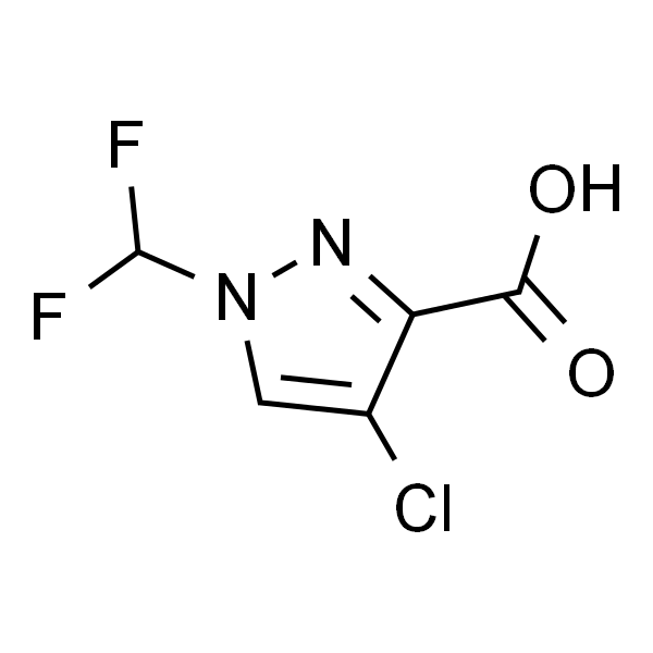 4-Chloro-1-(difluoromethyl)-1H-pyrazole-3-carboxylic acid