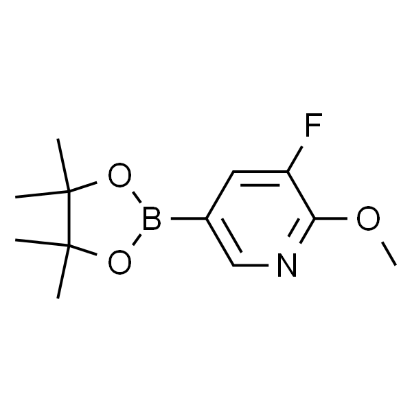 3-Fluoro-2-methoxy-5-(4,4,5,5-tetramethyl-1,3,2-dioxaborolan-2-yl)pyridine