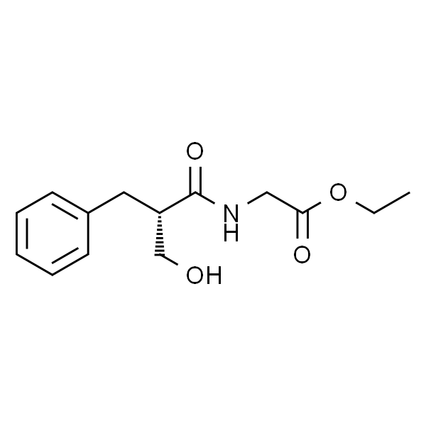 Glycine, N-[(2S)-2-(hydroxymethyl)-1-oxo-3-phenylpropyl]-, ethyl ester