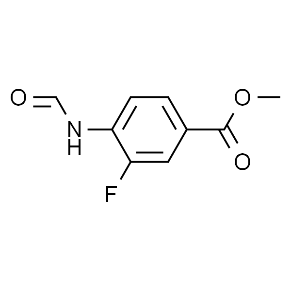 Methyl 3-fluoro-4-forMaMidobenzoate