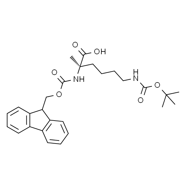 (R)-2-((((9H-Fluoren-9-yl)methoxy)carbonyl)amino)-6-((tert-butoxycarbonyl)amino)-2-methylhexanoic acid