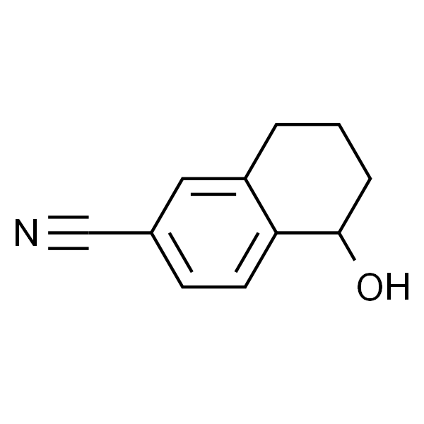 5-Hydroxy-5,6,7,8-tetrahydronaphthalene-2-carbonitrile
