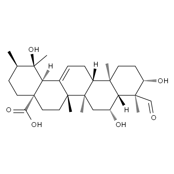 3,6,19-Trihydroxy-23-oxo-12-ursen-28-oic acid