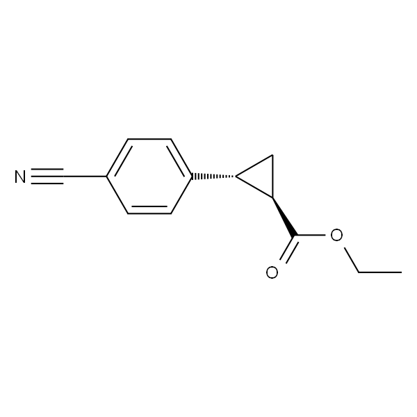 ethyl 2-(4-cyanophenyl)cyclopropane-1-carboxylate