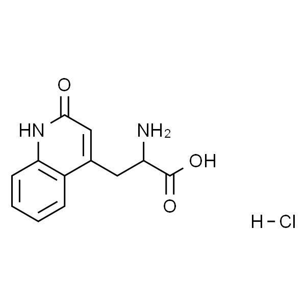 2-Amino-3-(2-oxo-1，2-dihydroquinolin-4-yl)propanoic acid dihydrochloride